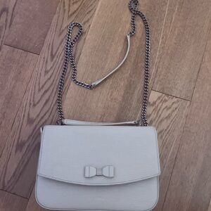 Ted Baker London Gray Crossbody Bag with Bow Detail